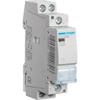Stykač Hager ESD226 Stykač 25A, 2R, 24V AC