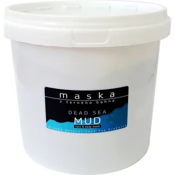 Pleťová maska Alzara minerální černé bahno z Mrtvého moře 5000g