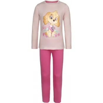 Dívčí pyžamo Dívčí pyžamo Tlapková Patrola s dlouhým rukávem 98-116 cm 110/116