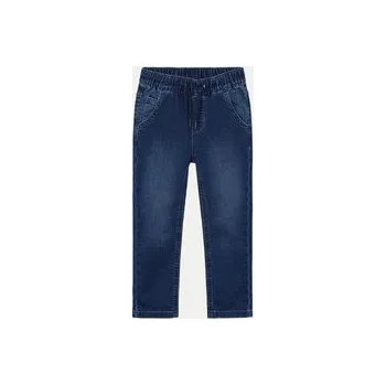 Dívčí kalhoty Mayoral Jeansy 4531 Tmavomodrá Regular Fit 2Y
