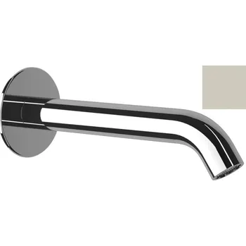 Vodovodní baterie SAPHO Nástěnná výtoková hubice, kulatá, 165mm, nikl