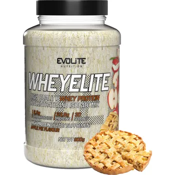 Protein Evolite WheyElite Protein - Jablečný koláč, 900 g