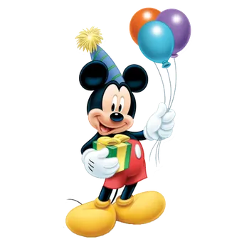 Nášivka NAŽEHLOVAČKA - Mickey narozeninový