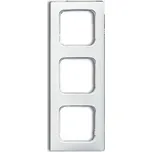 ABB 2CKA001725A1496 Rámeček trojnásobný, pro kanál. rozvody, pro vodorov. i svislou montáž, alpská bílá