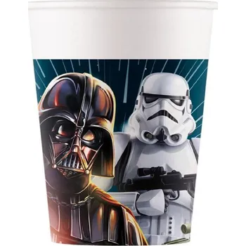 Jednorázové nádobí Star Wars kelímky papírové 8 ks 200 ml p93880