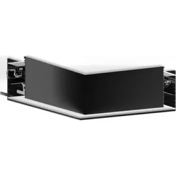 Ledshopik Svítidlo SERPENT tvar L90 | přisazené | svit dolů | černé | prizma | 3000K | ON-OFF