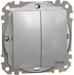 Schneider Electric SDD213105 Sedna D/E - Přepínač sériový řazení 5 IP44, Aluminium