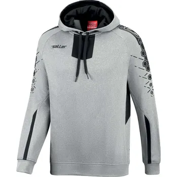 Saller CORE 2.0 Mikina s kapucí BARVA: 552 černá-šedá, Velikost: XXL Funkční mikina s kapucí pro sport i volný čas