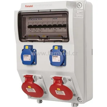 modulární přístroj a rozvaděč Famatel v405-6kA - ZSF20200000.0 /3958 Zás.skříň IP44 jištěná bez chrániče