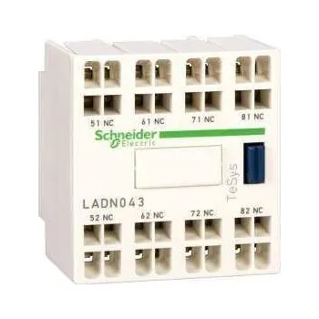 modulární přístroj a rozvaděč Schneider Electric LADN403 BLOK POM.KONTAKTŮ PRUŽ.SVORKY-ČELNÍ