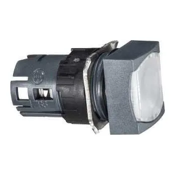 Stykač Schneider Electric ZB6CW1 Ovládací hlavice stiskací prosvětlená, lícující s návrat. - bílá