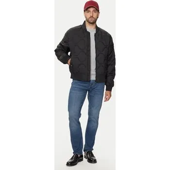 Pánský bomber Tommy Hilfiger Bunda bomber MW0MW37341 Černá Regular Fit L