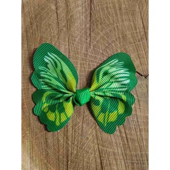 Nášivka Textilní aplikace motýl zelený