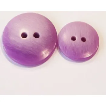 Knoflík Knoflík 4363/32 fialový - Fialová, 15mm