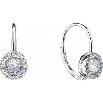 Souprava šperků Bealio BEALIO Stříbrné náušnice ELEGANTNÍ kulaté 03-12403-2582