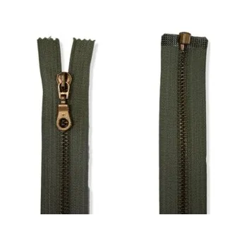 Zip Zip st.mosaz KHAKI No6 2312XX - Khaki, 40 cm
