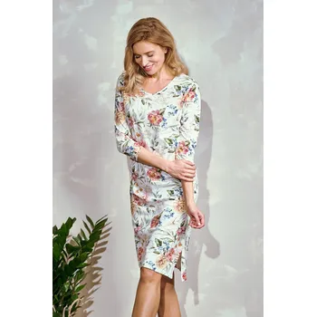 Dámská noční košile Dámské tričko Louisa 3248 S-XL bílá S