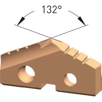 Vrták Karnasch 2220100310 | Řezná destička z práškové oceli 25 povlakovaná pro ocel průměr 31,00 mm