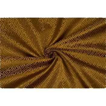 Brokát s nekonečnými uzly, bronzový, sartor.cz