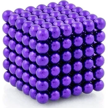 Hlavolam NeoCube 5mm fialové - 216 kuliček