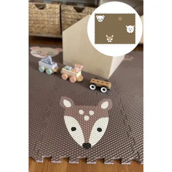 Minideckfloor podlaha 12 dílů - myška, koloušek, beránek a tlapka 24-12-09