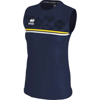 Dámské tričko ERREA´ ERREA dámské dresové triko DIVINA BARVA: tmavě modrá - žlutá - bílá, Velikost: XL