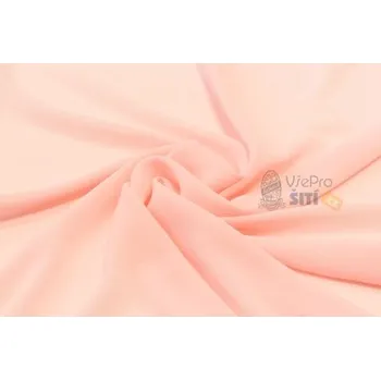 Metráž -Metráž - Chifon Pes SV.RŮŽOVÝ TL55137107 - Růžová, 150 cm