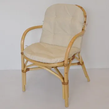 Křeslo Ratanové křeslo KINARI světle béžový melír