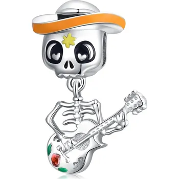 Přívěsek Elenys stříbrný přívěsek Kostlivec