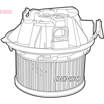 Ventilátor topení a klimatizace vnitřní ventilátor, , 6441N7, DENSO, DEA07011