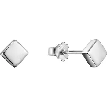 Náušnice Evolution Group s.r.o. Stříbrné náušnice čtverečky 61026