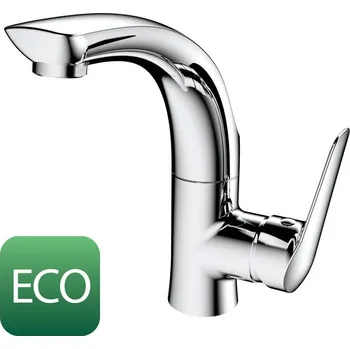 SAPHO FLY stojánková umyvadlová baterie s otočnou hubicí, ECO kartuše, chrom