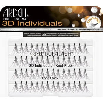 Umělé řasy ARDELL Trsové řasy 3D INDIVIDUALS - Long