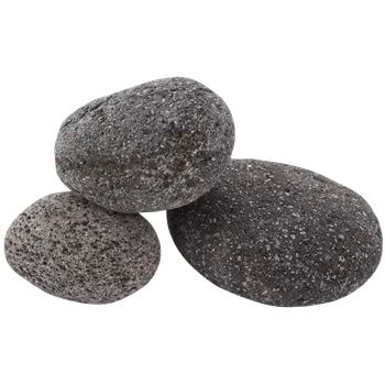 Dekorace do akvária Sera Rock Gray Pebble 3 ks (1,8 - 2,4 kg) (Kulatý říční kámen Gray Pebble 3 ks)