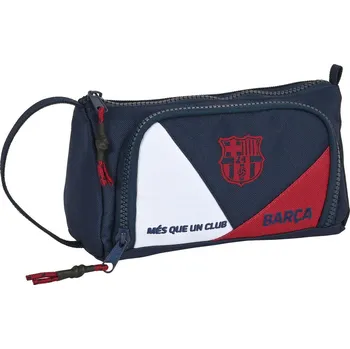 Penál F.C. Barcelona Školní pouzdro FC Barcelona Corporativa Modrá Hnědočervená (20 x 11 x 8.5 cm) (32 Kusy)