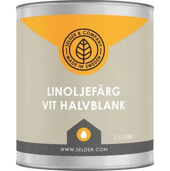 Olej na dřevo Selder - pololesklá lněná olejová barva Obsah balení: 0,5 l