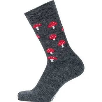 Dámské termo ponožky Merino ponožky Autumn antracite, Bengt & Lotta Švédsko Antracitová 40/45