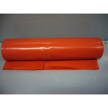 Pytle na odpadky Pytle na odpad 70x110, 80mi, červené, role 15ks