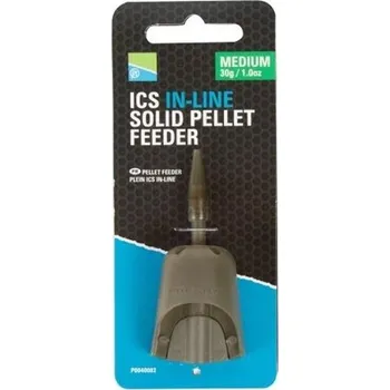 Návnadová surovina PRESTON - Feederové krmítko ICS In-Line Solid Pellet Feeder Medium 30 g