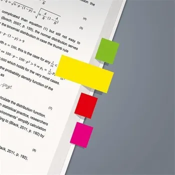 Samolepící bloček Neonové indexové záložky 5 x 2 cm 200 listů