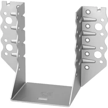 Tesařské kování SCH GH Trámová patka TOP vnější ocel, žárový pozink - S montážním trnem Varianta: GH Trámová patka TOP vnější 80 x 120 - ocel, žár. pozink.