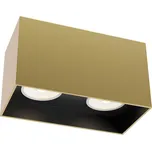 Redo group Redo Corinth, zlaté stropní svítidlo, 2x7W GU10, 16x8cm, výška 9,1cm