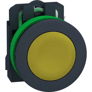 vypínač Schneider Electric XB5FA51 Ovl. Stiskací, zapuštěné provedení, 1Z, ŽL