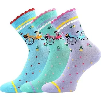 Pánské ponožky FRANCESCA dámské ponožky s volným lemem Lonka