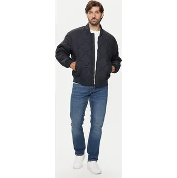 Pánský bomber Tommy Hilfiger Bunda bomber MW0MW37341 Tmavomodrá Regular Fit S
