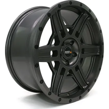 Alu kolo Twin-Monotube-Projekt AT5 šedá/granit, konkávní s kovaným ochranným prstencem 8×17" 5×120 (VW T5 / T6 / T6.1)