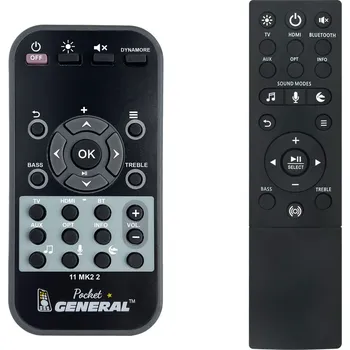 Dálkový ovladač TEUFEL Cinebar 11 MK2 20 RC - dálkový ovladač duplikát