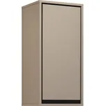 Nástěnná koupelnová skříňka Irvine - congo / černá