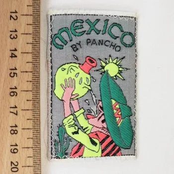 Nášivka MEXICO BY PANCHO 20828 - Vzorovaná, 5x8 cm