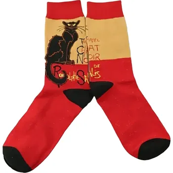 Pánské ponožky Ponožky Chat Noir, pánské uni velikost